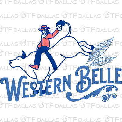 Western Designs Digital PNG - DTF Dallas 