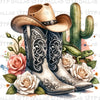 Western Designs Digital PNG - DTF Dallas 