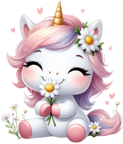 Cute Unicorn Valentine's Day Design | DTF Dallas - DTF Dallas 